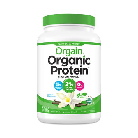 Organic Protein Powder Vanilla By Orgain Thrive Market