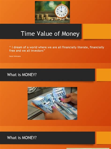 Time Value Of Money Pdf Time Value Of Money Present Value