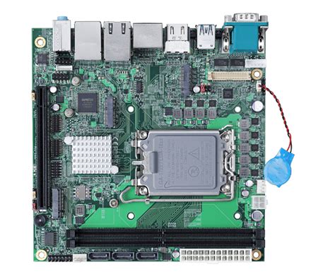 Lv 6714 Mini Itx Motherboard For 12th Generation Intel®alder Lake S Processors Global American