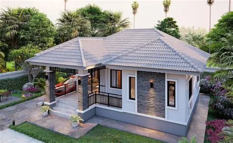 Model Atap Limas Desain Rumah Modern