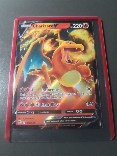 Charizard V Brilliant Stars 017 172 Pokemon Card Game TCG Pokémon