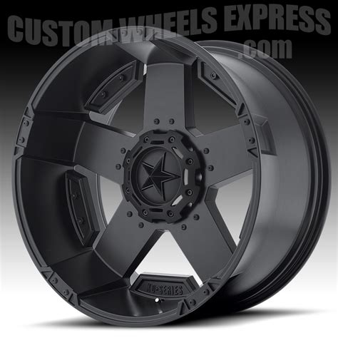 Kmc Xd Series Xd811 Rs2 Rockstar Ii Satin Black Custom Wheels Rims Xd