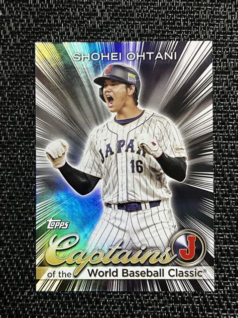 目立った傷や汚れなし大谷翔平 2023 Topps World Baseball Classic Captains of the WBC