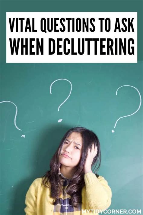 13 Key Decluttering Questions To Guide Your Purge