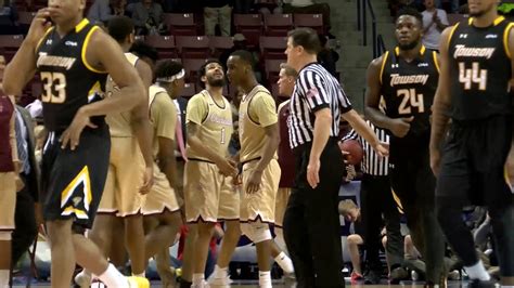 Towson Men S Basketball S Season Comes To An End To The College Of