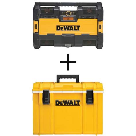 Dewalt Toughsystem In Portable And Stackable Radio Digital