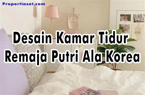 Desain Kamar Tidur Remaja Putri Ala Korea Paling Unik