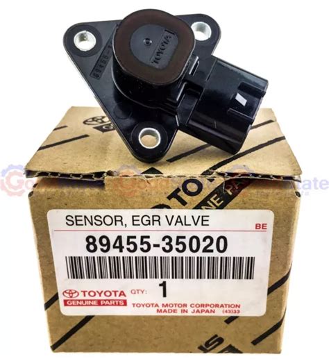 Genuine Toyota Hilux Kun Kun Kdftv Egr Valve Position Sensor Eur