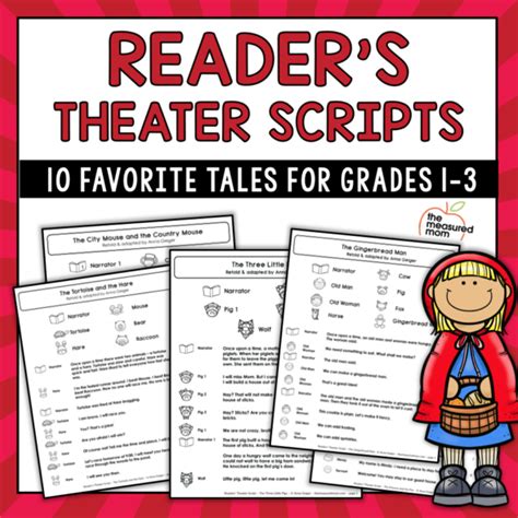 Reader's Theater Scripts - Familiar Tales for Grades 1-3 - Special Offer - The Measured Mom