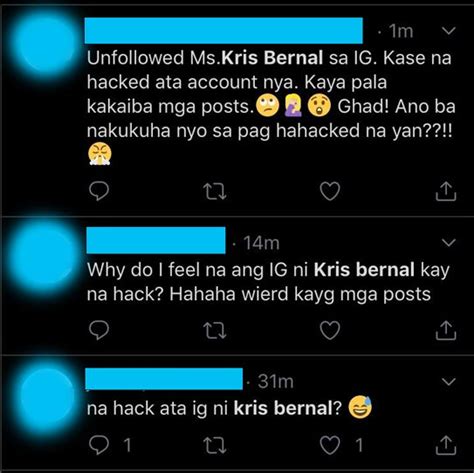 Kris Bernal social media accounts hacked | PEP.ph