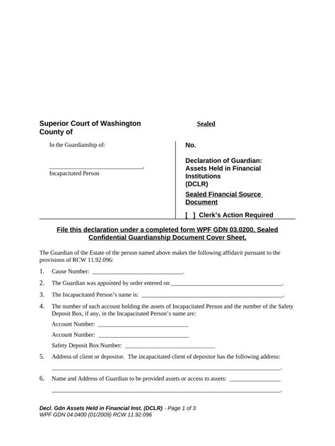 Order Surrender Washington Doc Template Pdffiller