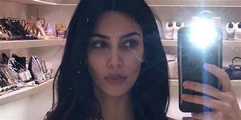 Kim Kardashian Shows Off Her Bikini Body In A Sexy Selfie Bikini