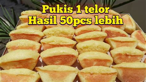 Kue Pukis Telor Tanpa Mixer Hasil Banyak Super Lembut Dan Empuk