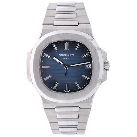 Patek Philippe Nautilus Stainless Steel Blue Dial Watch 57111a 010 At