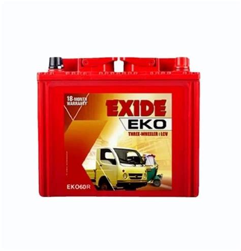 Exide EKO60R Three Wheeler Battery At Rs 5500 Exide Heavy Vehicle