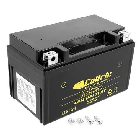 YTZ10S Caltric AGM Battery For Yamaha YBTY YTZ10 S0 00 YTZ 10S00 00 00