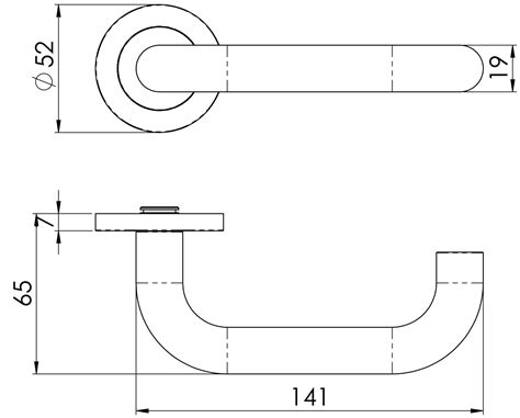 Carlisle Brass Eurospec Steelworx Swl Nera Lever On Round Rose Poole