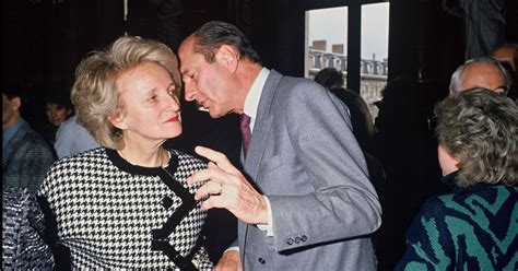 Jacques Chirac Et Bernadette Chirac Matignon En Paris