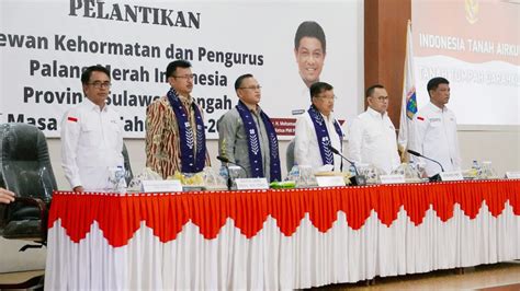 Hadiri Pelantikan Pengurus PMI Ini Harapan DPRD Sulteng Infopena