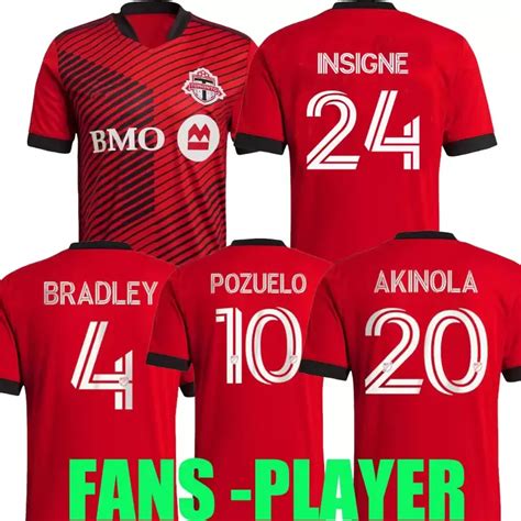 2021 2022 Insigne Toronto Fc Soccer Jersey Home Away Third 21 22 Mls