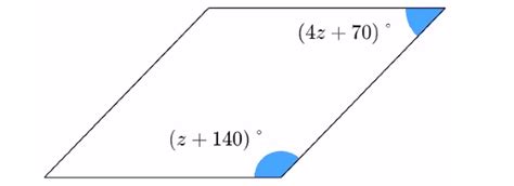 Angles In A Parallelogram Worksheet