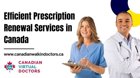 Ppt Efficient Prescription Renewal Services In Canada Powerpoint