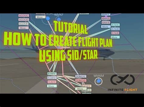 Infinite Flight 20 1 How To Create Flight Plan Using SID And STARS