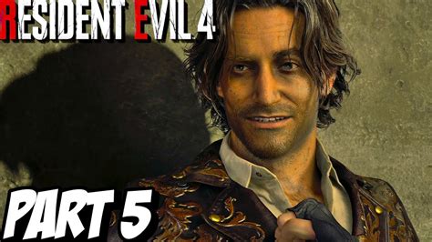 RESIDENT EVIL 4 REMAKE Walkthrough Gameplay Part 5 Hardcore Difficulty