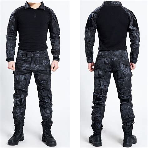 2019 Tactical Bdu Uniform Clothing Army Tactical Shirt Jacket Pants ...