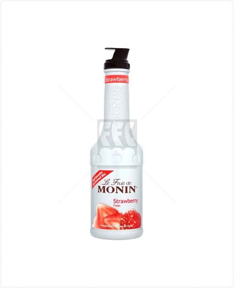 Monin Strawberry Fraise Fruit Mix 1ltr