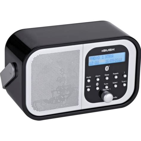 Bush Dabfm Radio With Bluetooth Black Dab Digital Radios Home Audio Audio And Video Gmv