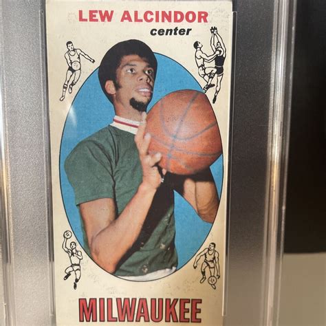 Topps Basketball Kareem Abdul Jab Bar Lew Alcindor Rc Psa