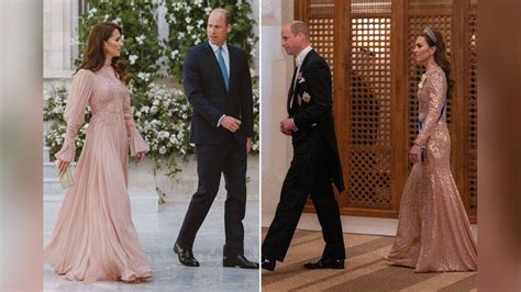 Kate Und William Glamour Ser Auftritt Bei Der Hochzeit In Jordanien