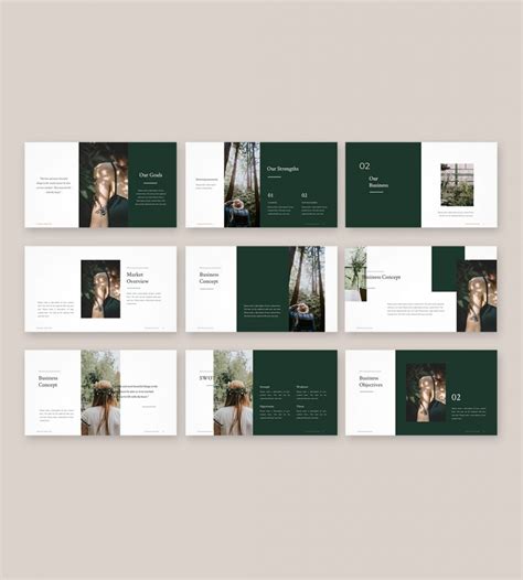 Minimal Portfolio PowerPoint Template - Download PowerPoint