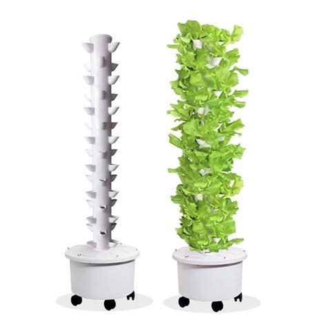 Sistema De Cultivo Torre Hidrop Nica Plantas Con Luces Led Sodimac