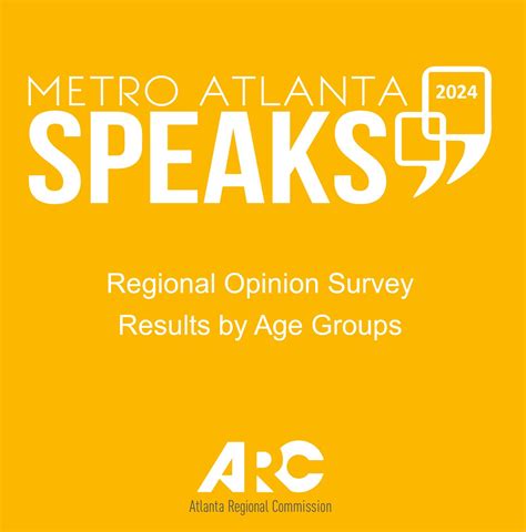 Metro Atlanta Speaks 2024: The Latest Senior Sentiments - 33n