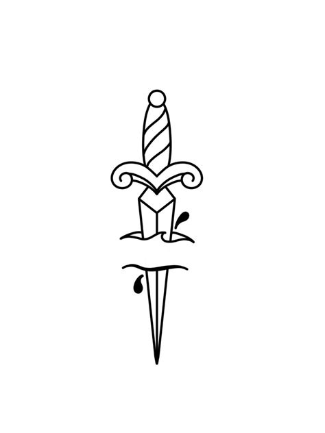 Tattoo P Cool Tattoo Drawings Knife Tattoo Sword Tattoo Doodle