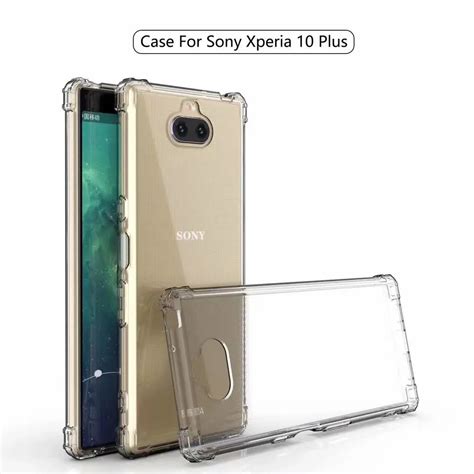 For Sony Xperia Plus Case Soft Tpu Transparent Airbag Shockproof