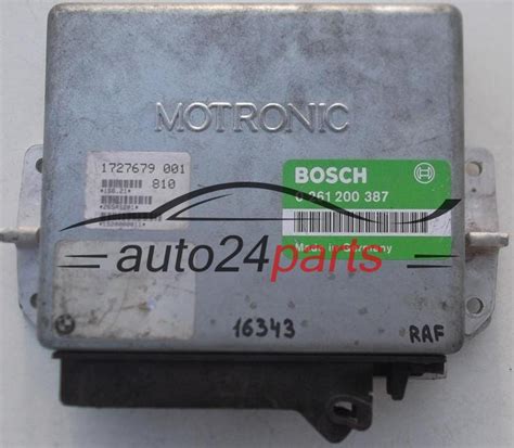 les pièces automobiles CALCULATEUR MOTEUR BMW E30 E34 BOSCH 0 261 200