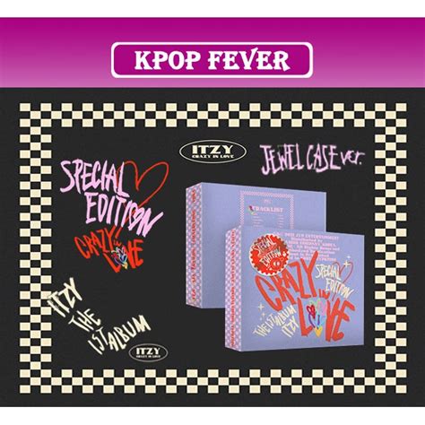 Itzy Crazy In Love Jewel Case Ver Special Edition Shopee M Xico