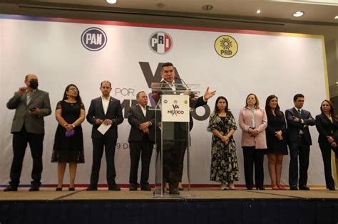 Gobierno De Morena Quiere Dividir A La Coalición Va Por México Líder Nacional Del Pri El