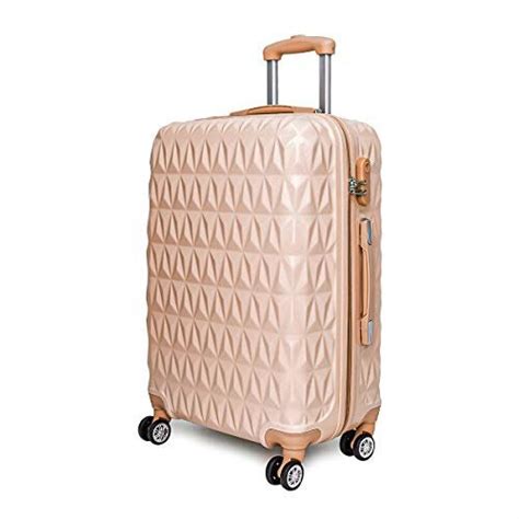 Suitcase Trolley Carry On Hand Cabin Luggage Hard Shell Travel Bag