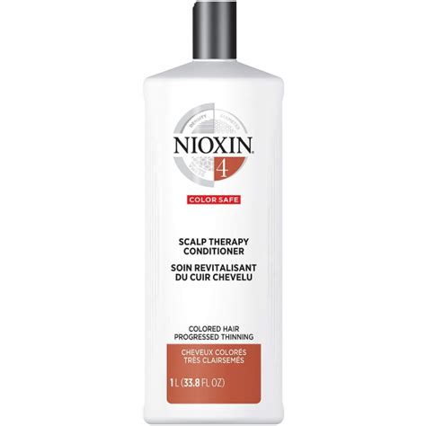 Nioxin Scalp Therapy Conditioner System No4 Colored Hair Progressed Thinning 338 Oz