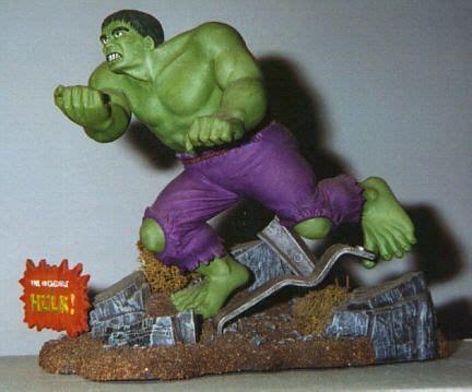 Aurora Incredible Hulk By Rob Mattison Plastic Production Kit