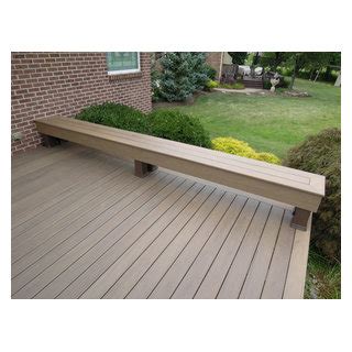 Timbertech Earthwood Evolutions Legacy In Pecan Contemporary Deck