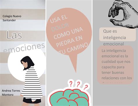 2 Triptico Aaa Que Es Inteligencia Emocional La Inteligencia