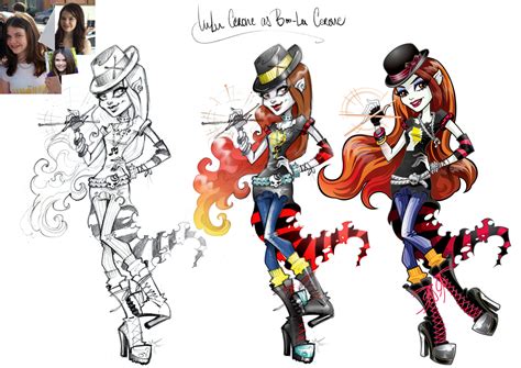 Monster High Character Designs Behance