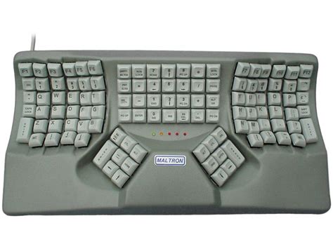 Maltron, Original, Ergonomic Two-Handed Keyboard : KBC-6000 : The ...