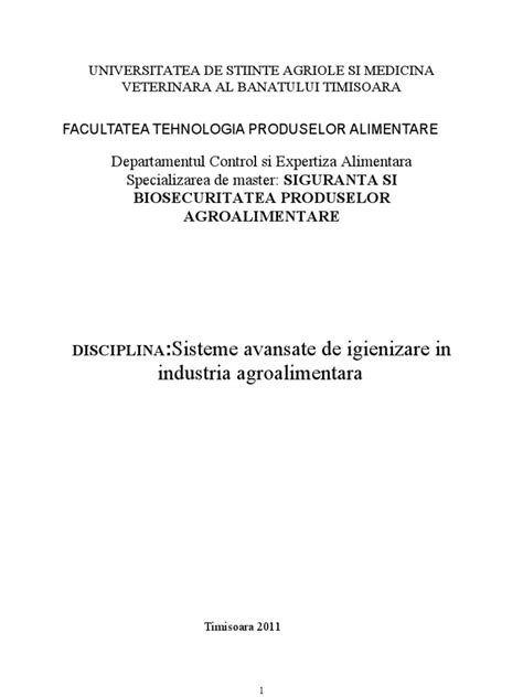 Pdf Proceduri De Igienizare In Industria Laptelui Doc Dokumen Tips