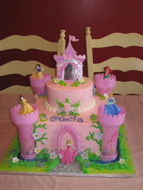 Princess Castle Cake By Ohnoono On Deviantart Princess Castle Cake